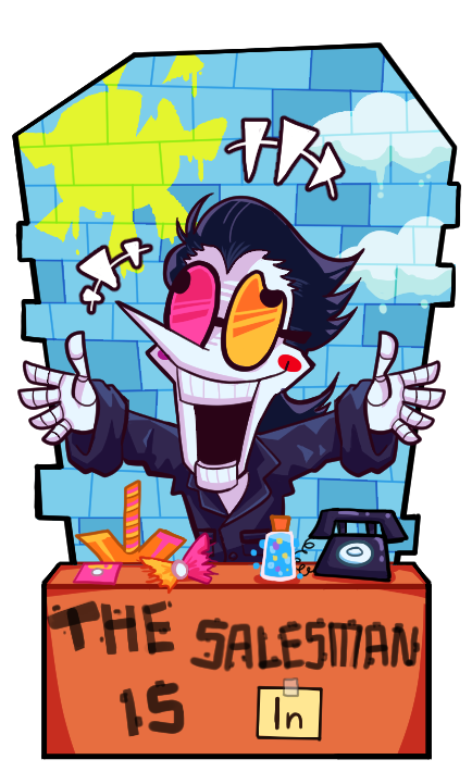 BIG SHOT Standee Design (Front)