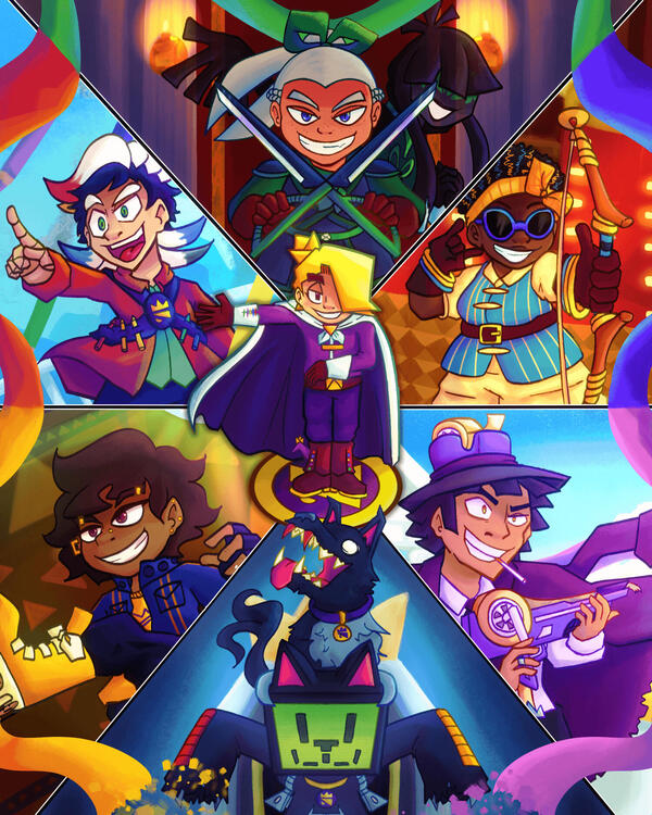 King Olly & The Legion of Stationery - Paper Mario The Origami King