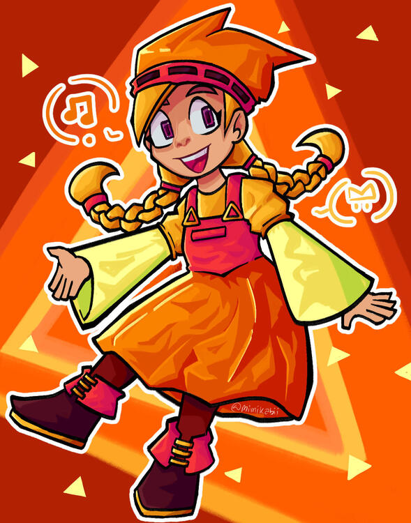 Olivia - Paper Mario the Origami King