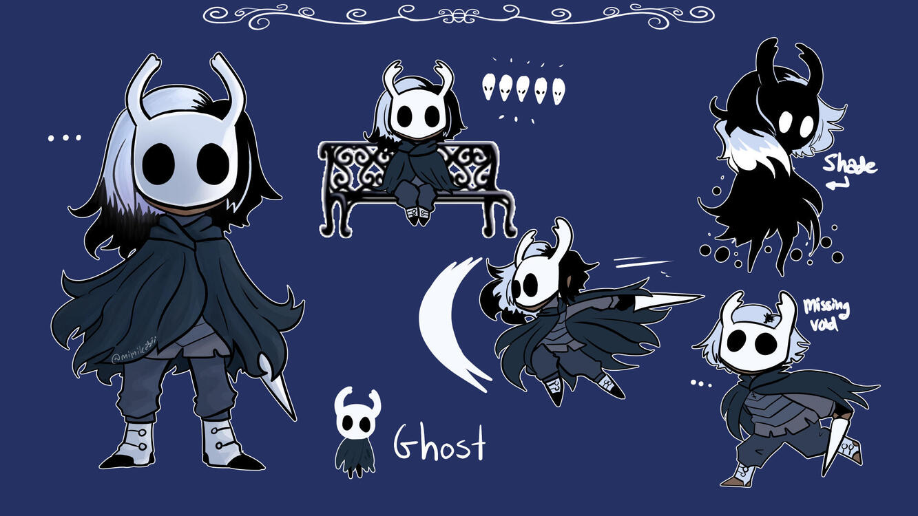 &quot;Ghost&quot; - Hollow Knight